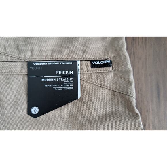 Volcom Frickin Chino Shorts Preppy Modern Straight NEW! - Picture 5 of 7